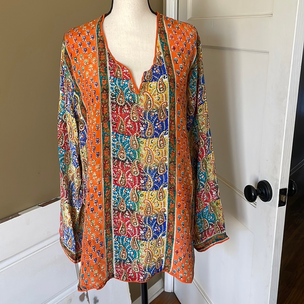 Tolani Silk Tunic